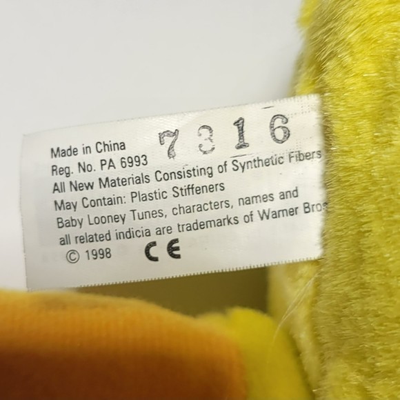 Vintage 1998 Warner Brothers‎ Looney Tunes Talking Tweety Bird 18" - Picture 7 of 7